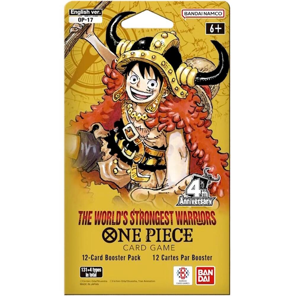One Piece: The World’s Strongest Warrior Sleeved Booster Pack - OP-17
