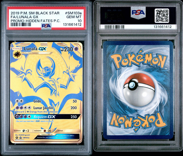 Lunala GX SM103a - PSA 10