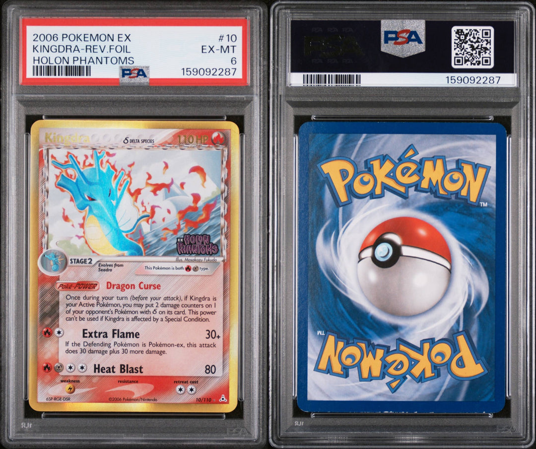 Holon Phantoms Kingdra Reverse Holo 10/110 - PSA 6