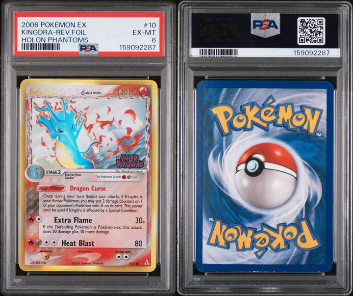 Holon Phantoms Kingdra Reverse Holo 10/110 - PSA 6