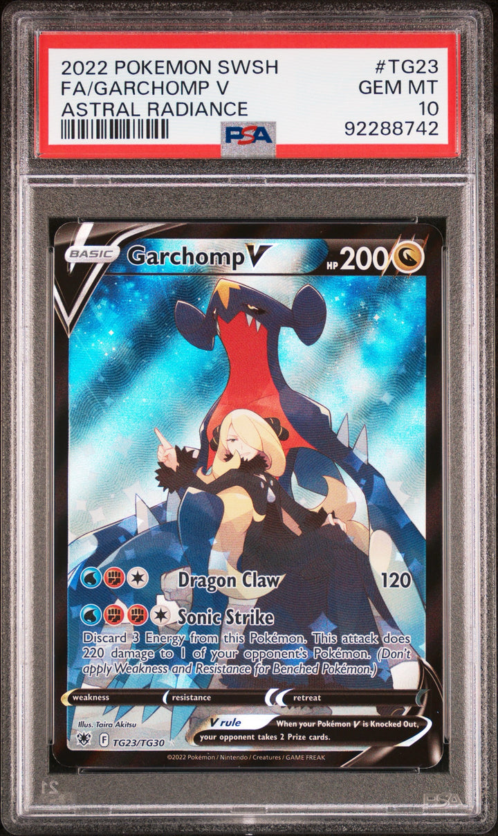 Astral Radiance Garchomp V TG23/TG30 - PSA 10