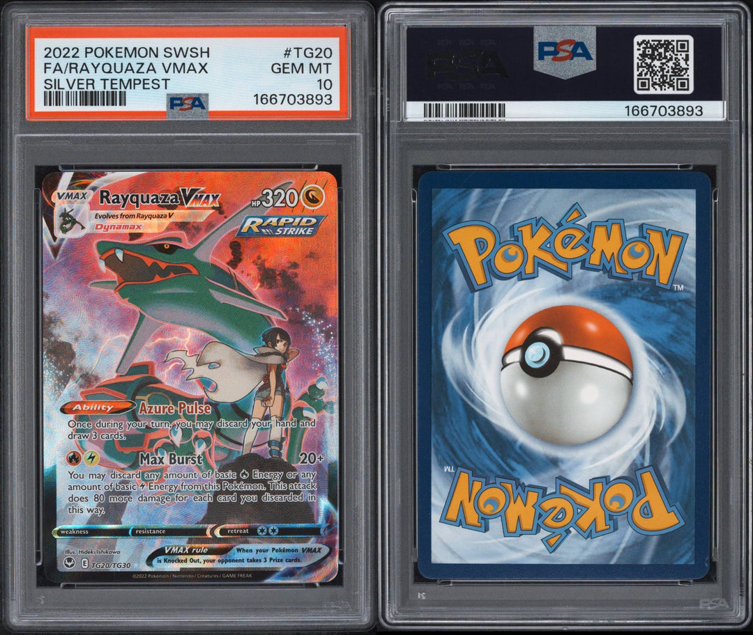 Silver Tempest Rayquaza Vmax TG20/TG30 - PSA 10