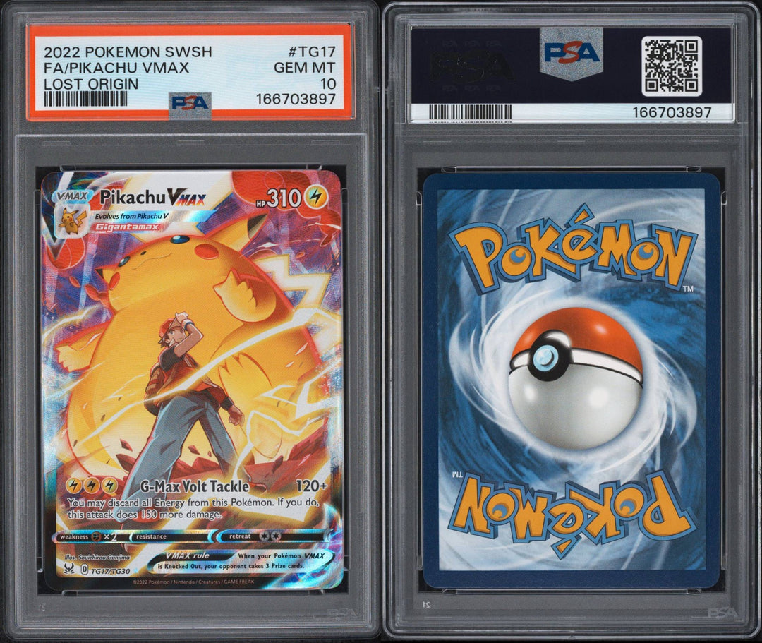 Lost Origin Pikachu Vmax TG17/TG30 - PSA 10