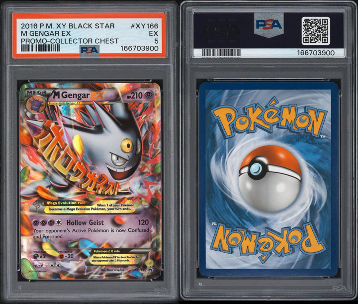 Gengar Collector Chest Promo XY166 - PSA 5