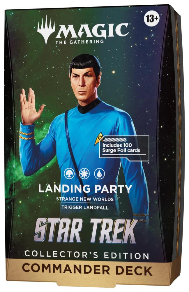 Magic The Gathering: Stark Trek - Landing Party Commander Deck PREORDER SHIPS 11-13