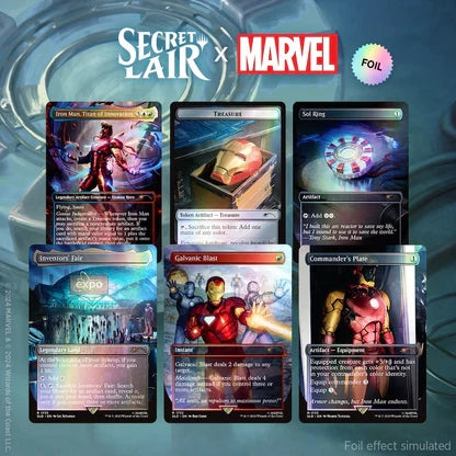 Secret Lair Drop Series: Marvel - Iron Man - Rainbow Foil Edition