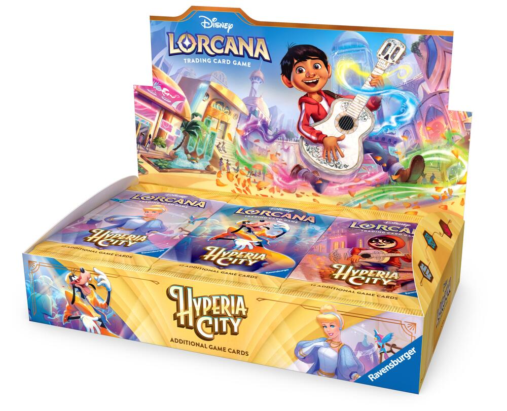 Lorcana: Hyperia City Booster Box PREORDER SHIPS 10-23 LIMIT 1