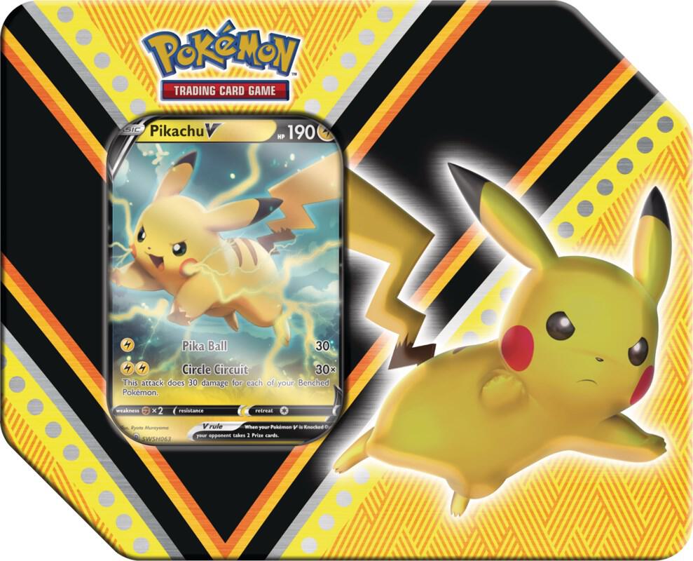 V Powers Tin (Pikachu V)