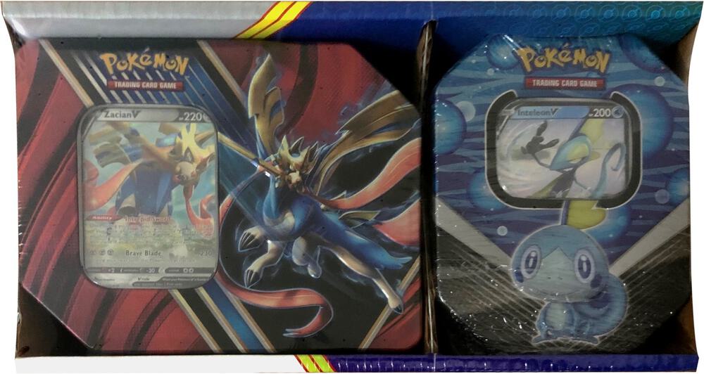 Legends of Galar Tin 2 Pack (Zacian V &amp; Inteleon V)